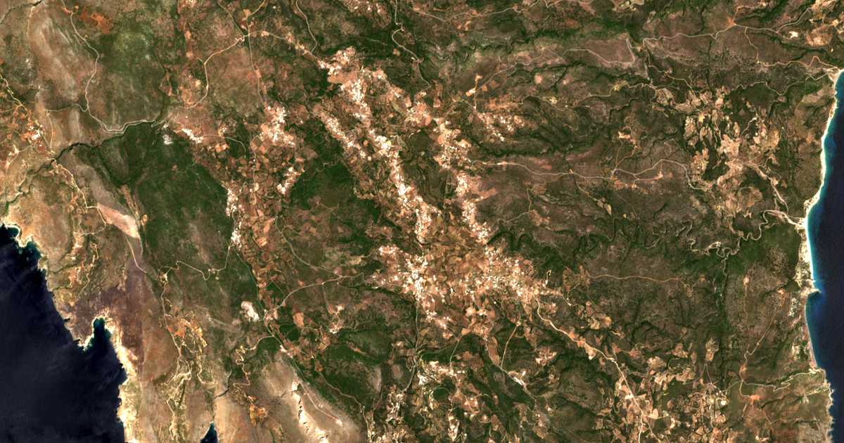 Satellitenkarte von Fatsádika