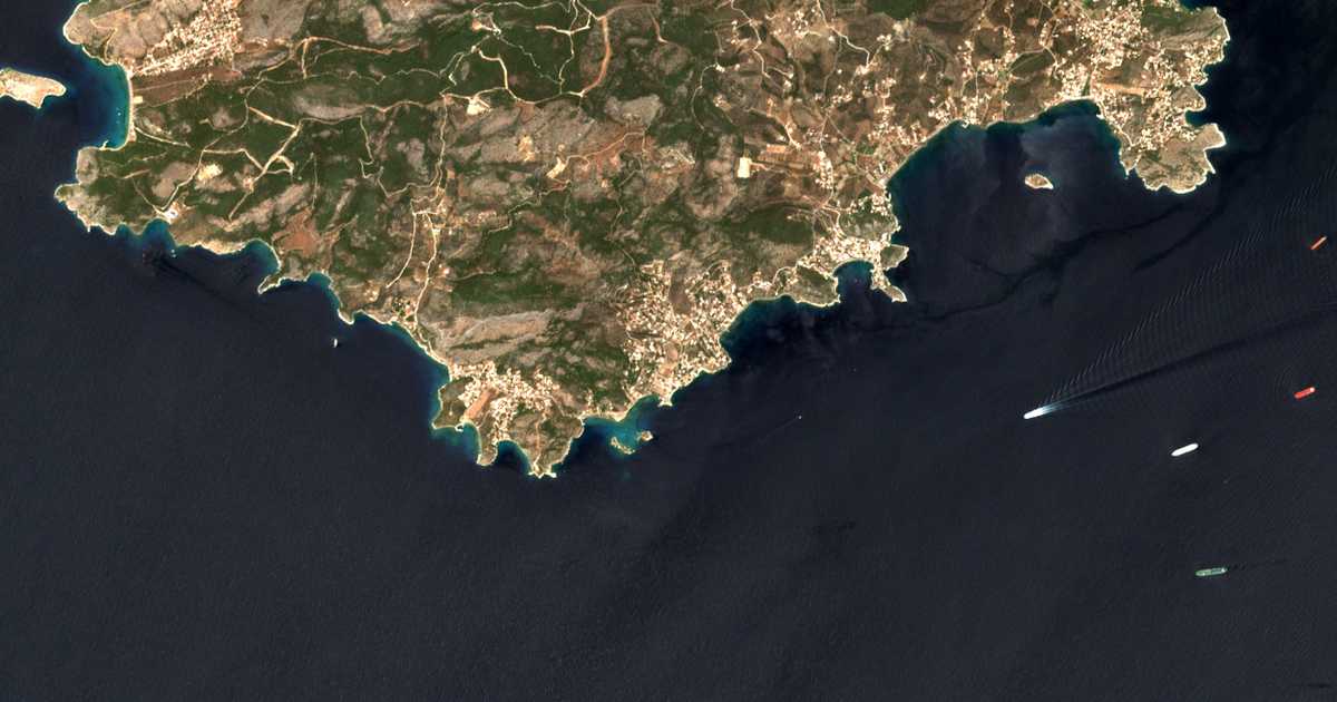 Satellitenkarte von Peristeria