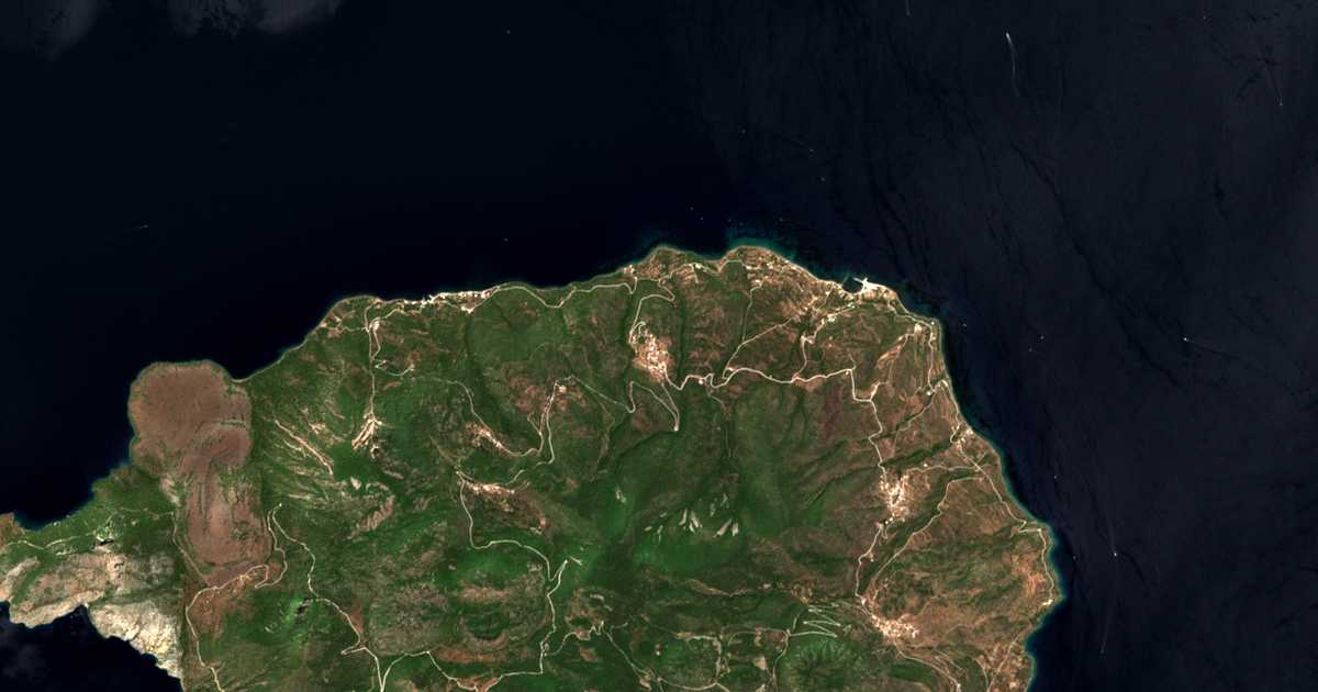 Satellitenkarte von Kounoupitsa