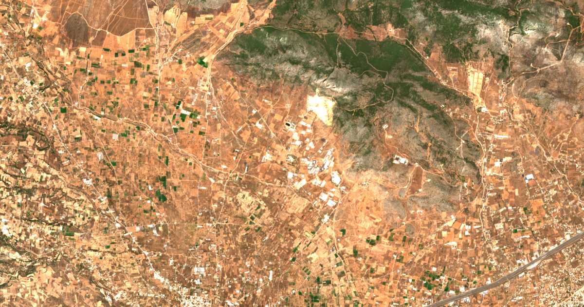 Satellitenkarte von Moní Panachrántou
