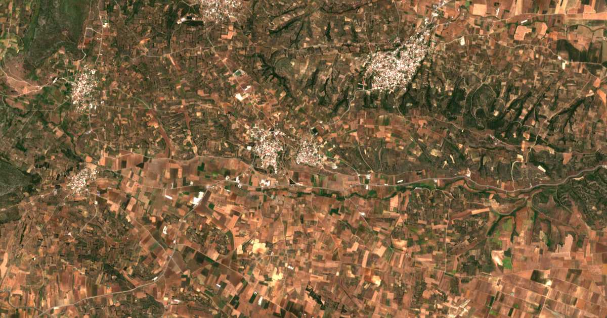 Satellitenkarte von Leontárion