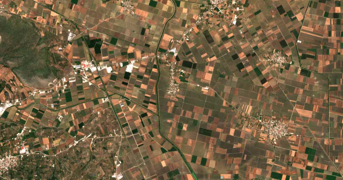 Satellitenkarte von Ágios Spyrídon