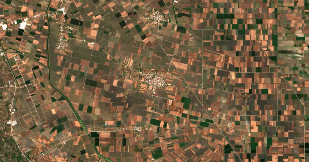 Satellitenkarte von Ágios Dimítrios