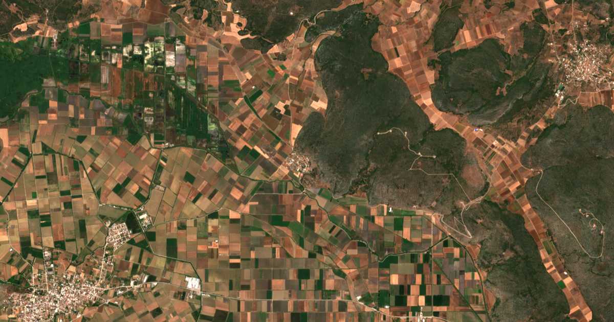 Satellitenkarte von Pýrgos