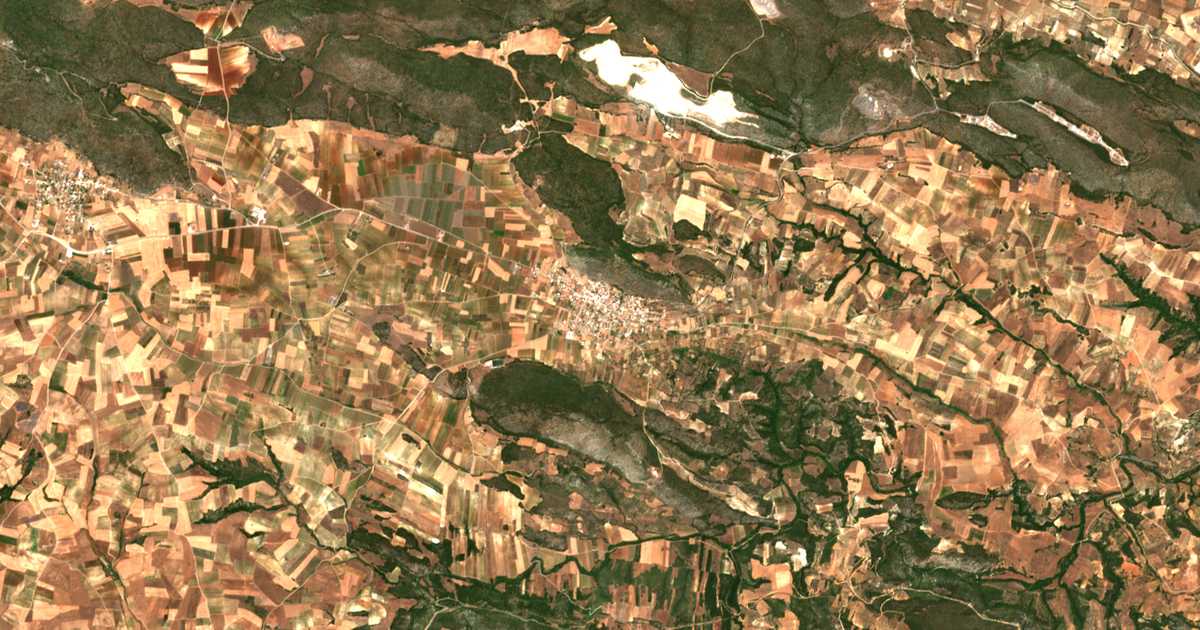 Satellitenkarte von Asopía