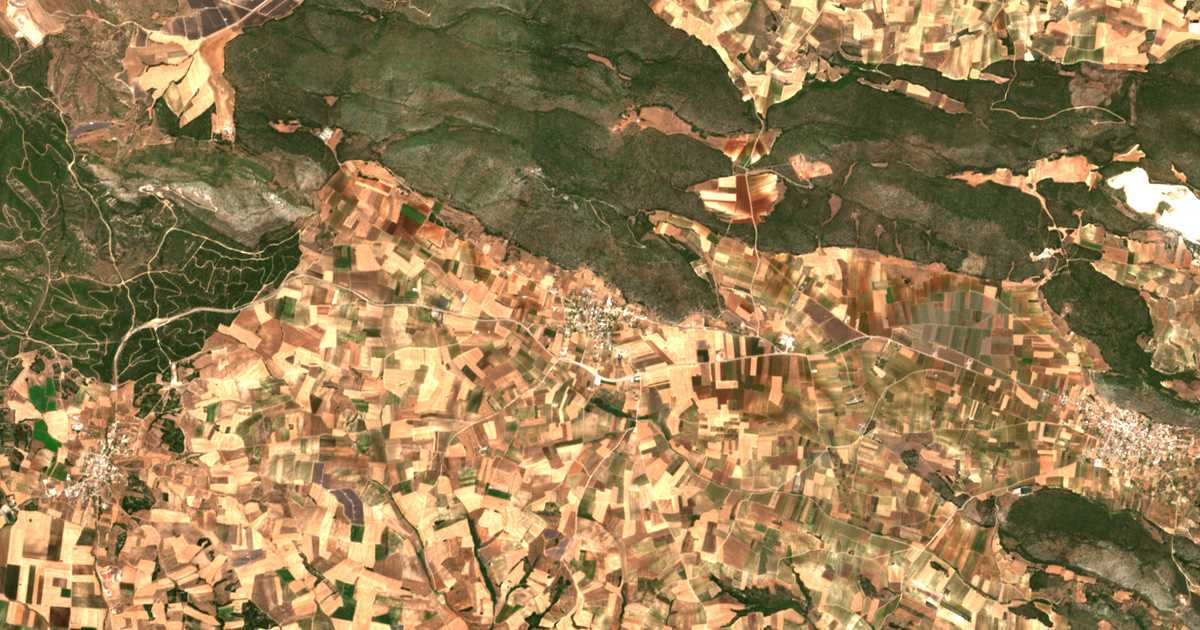Satellitenkarte von Kallithéa