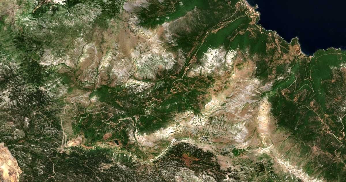 Satellitenkarte von Agía Sofía