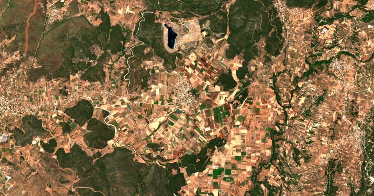 Satellitenkarte von Triáda
