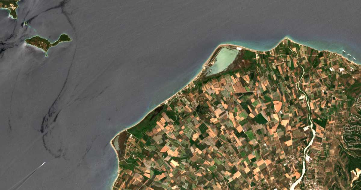 Satellitenkarte von Kanatádika