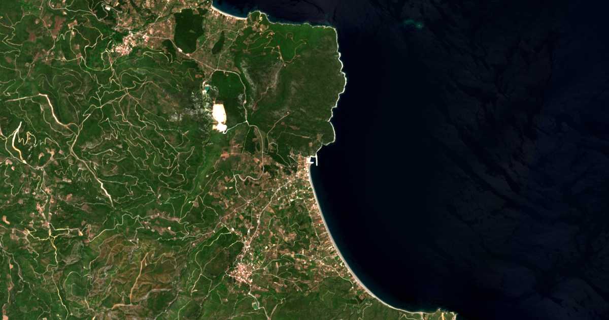 Satellitenkarte von Psaropoúli