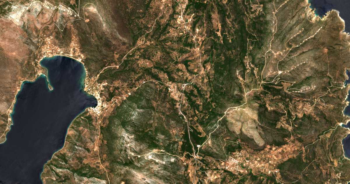 Satellitenkarte von Almyropótamos