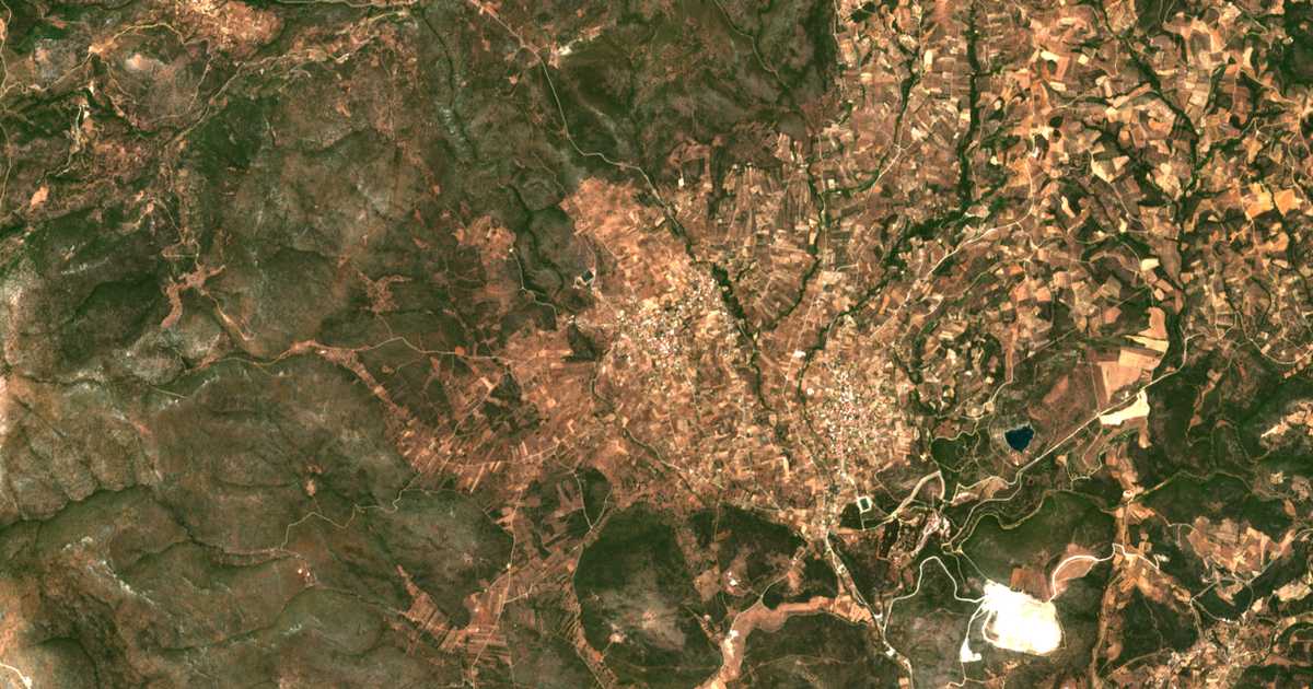 Satellitenkarte von Ágios Ioánnis