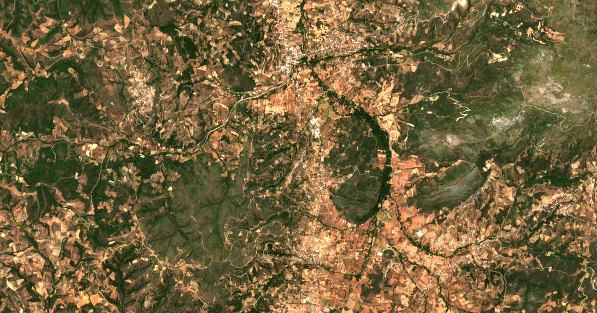 Satellitenkarte von Lofískos