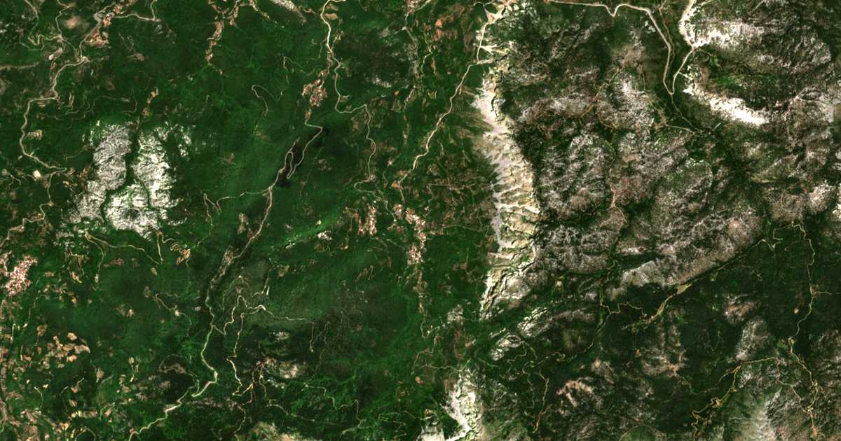 Satellitenkarte von Metóchion
