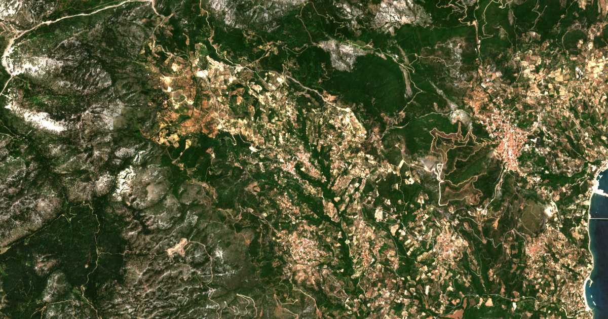 Satellitenkarte von Vítala