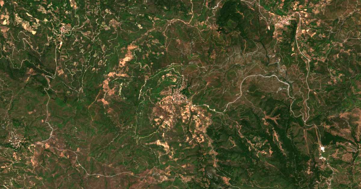 Satellitenkarte von Keraséa