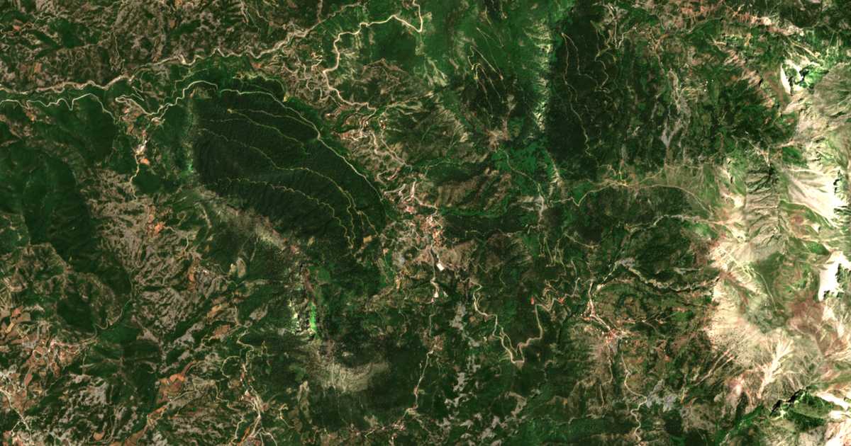 Satellitenkarte von Raptópoulon