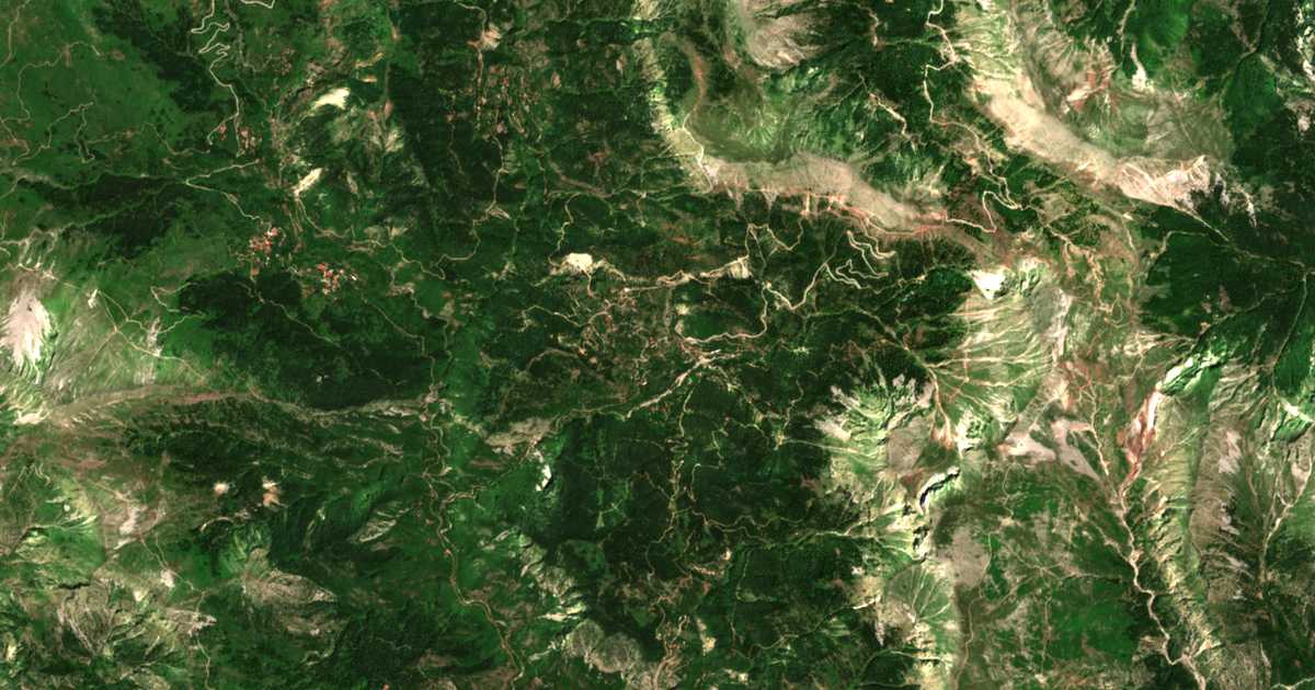 Satellitenkarte von Vrangianá
