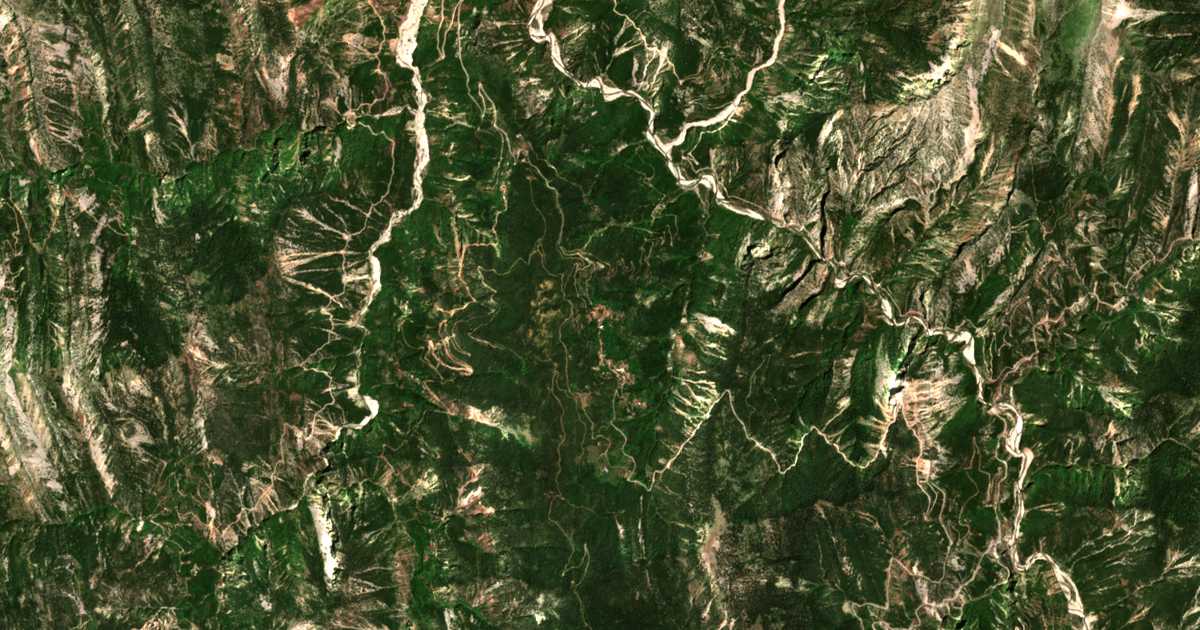 Satellitenkarte von Asprópyrgos