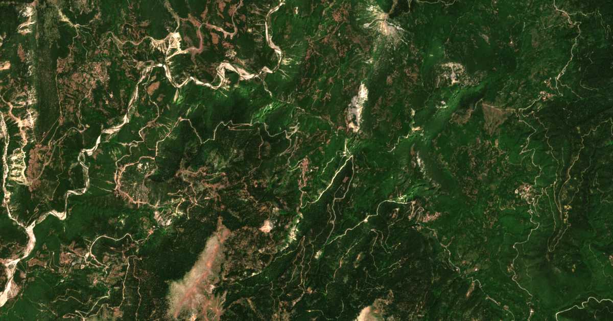 Satellitenkarte von Domianoí