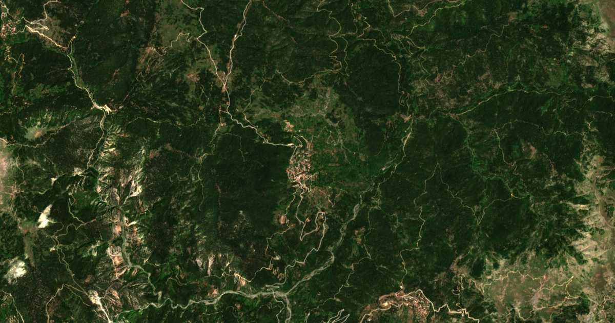 Satellitenkarte von Kríkellon