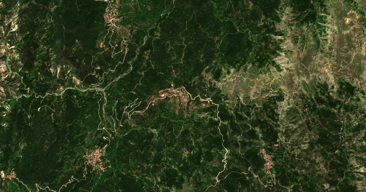 Satellitenkarte von Stávloi