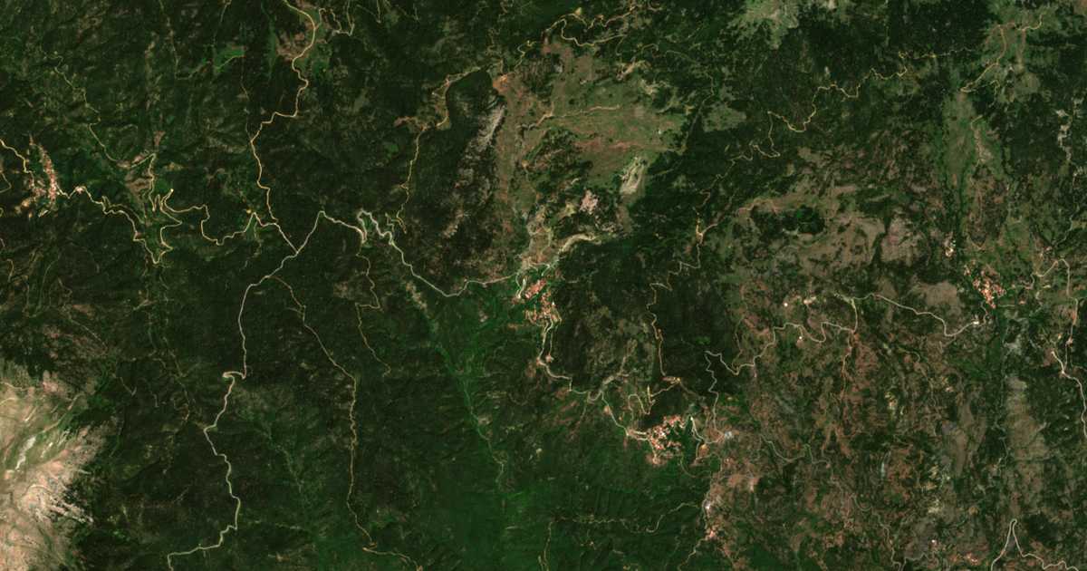 Satellitenkarte von Kastriótissa