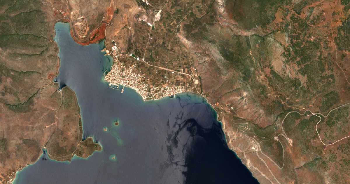 Satellitenkarte von Kirra