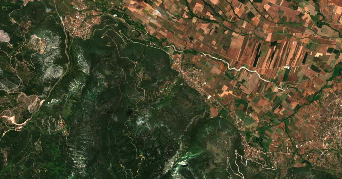 Satellitenkarte von Marioláta