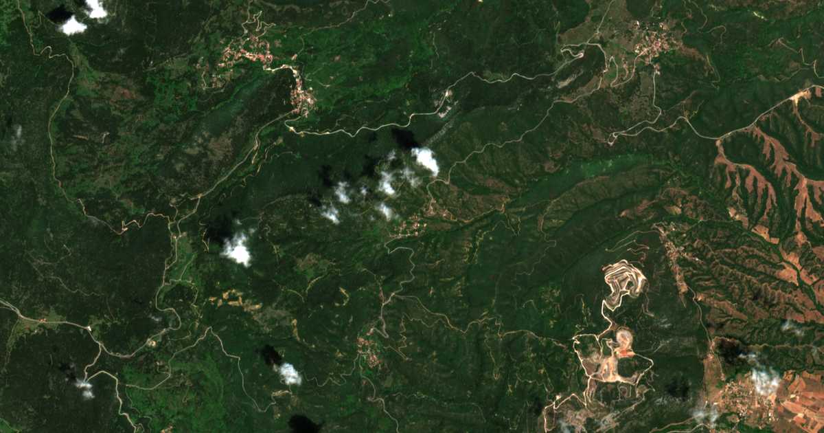 Satellitenkarte von Sklíthron