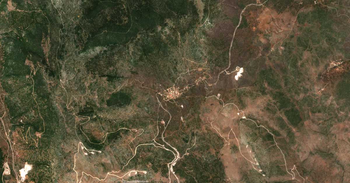 Satellitenkarte von Vounichóra