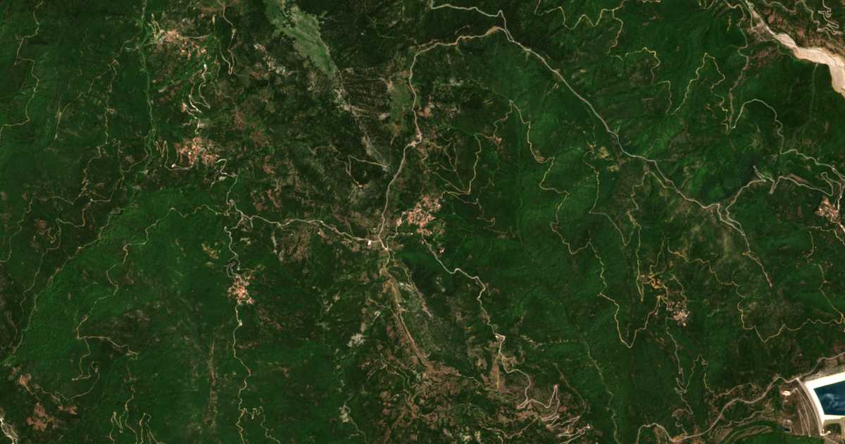 Satellitenkarte von Krokýleion