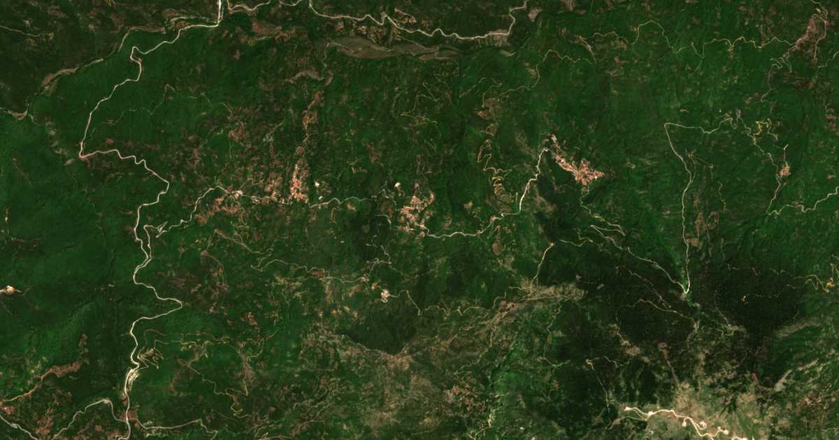 Satellitenkarte von Palaioxárion