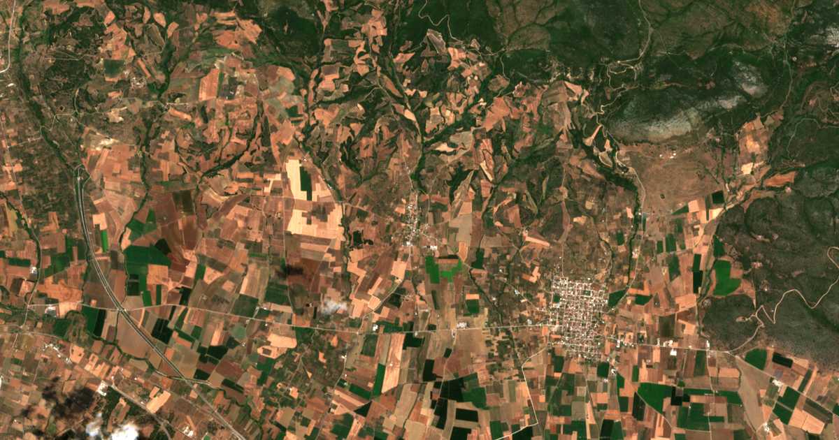 Satellitenkarte von Panagítsa