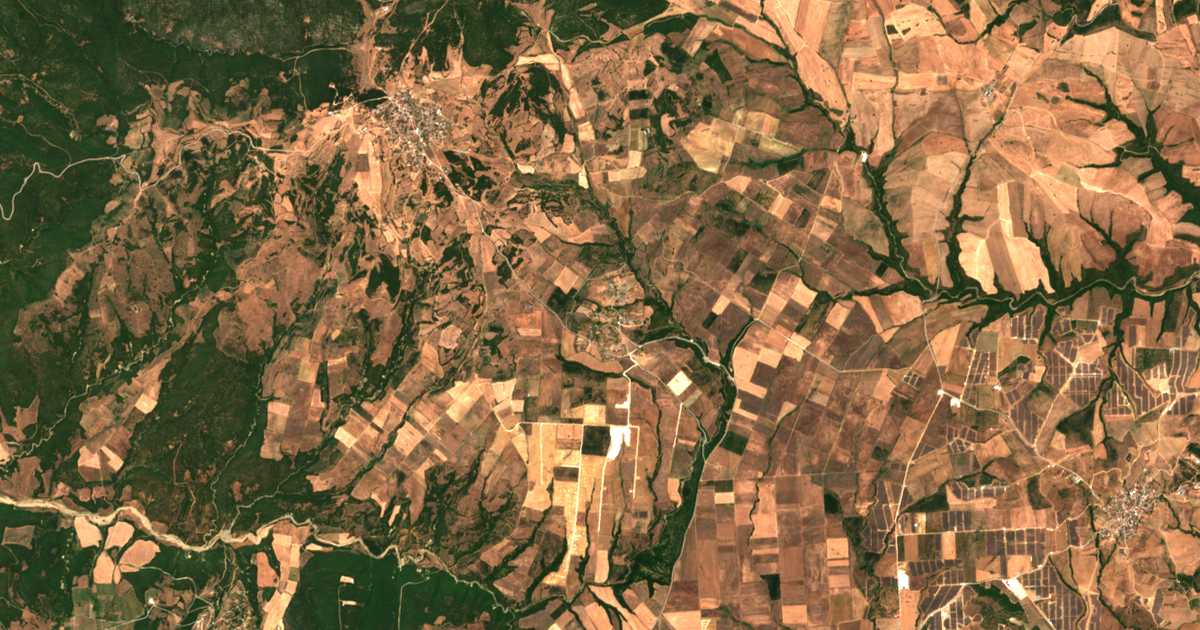 Satellitenkarte von Achladéa