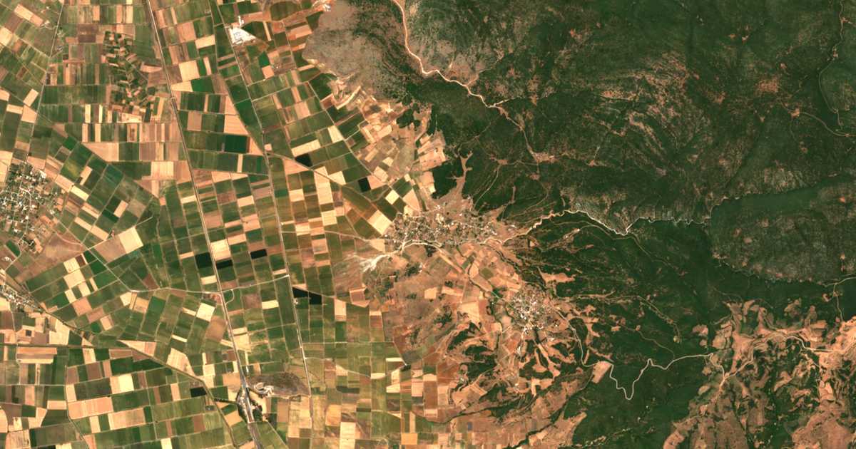 Satellitenkarte von Vardalí
