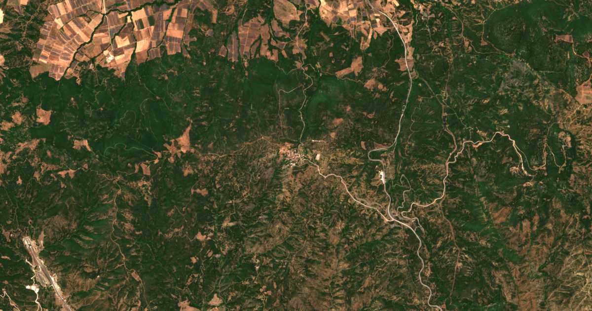 Satellitenkarte von Kalamákion