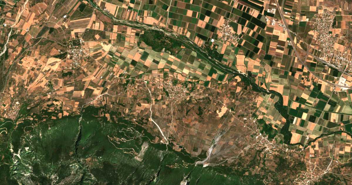 Satellitenkarte von Mexiátai