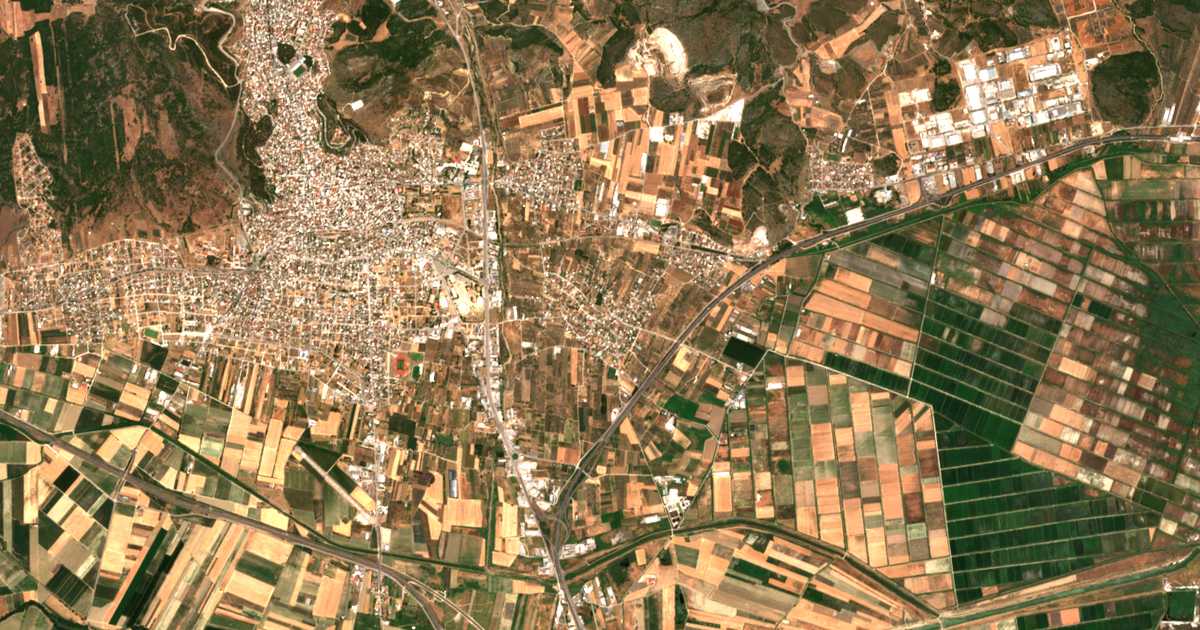 Satellitenkarte von Rodítsa