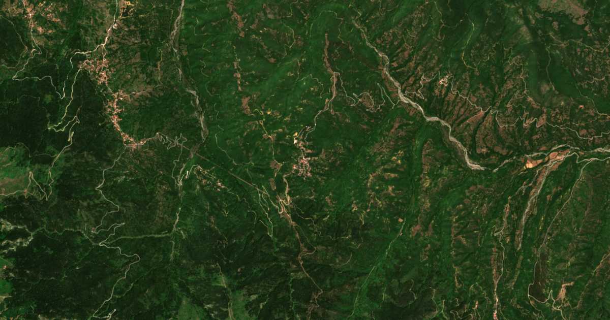 Satellitenkarte von Kyriakochórion