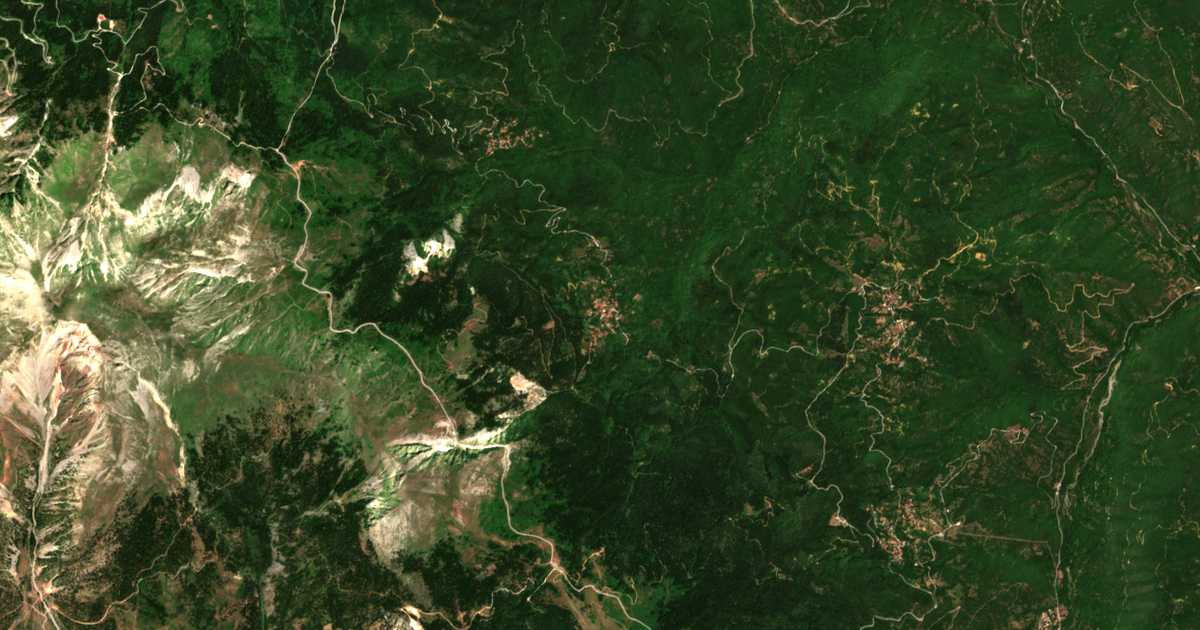 Satellitenkarte von Mavrílon