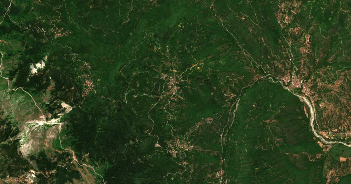 Satellitenkarte von Merkáda