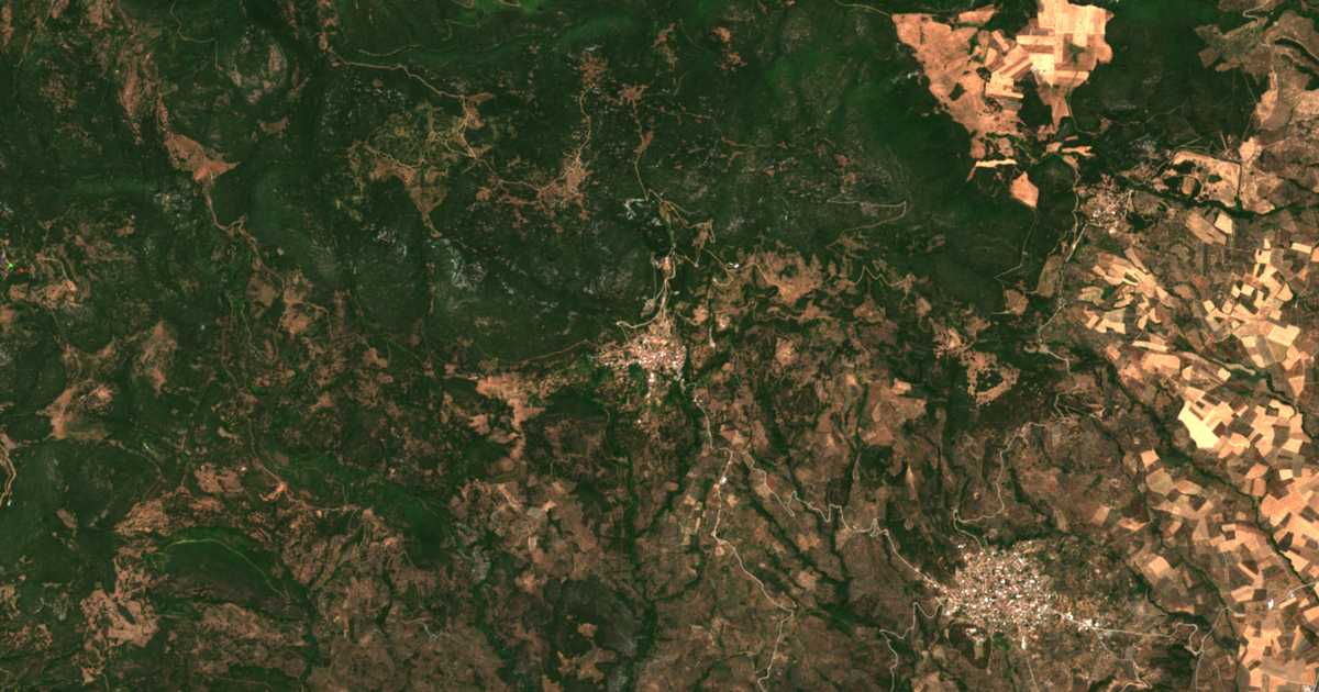 Satellitenkarte von Mýloi