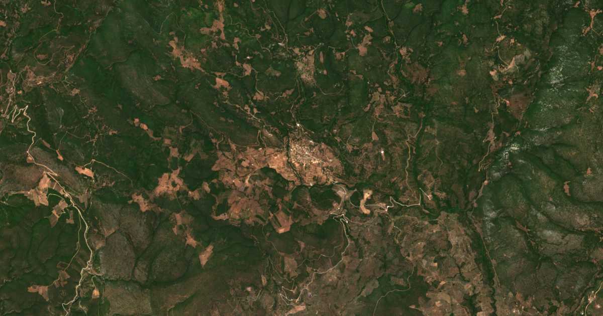 Satellitenkarte von Neraida (Fthiotida)