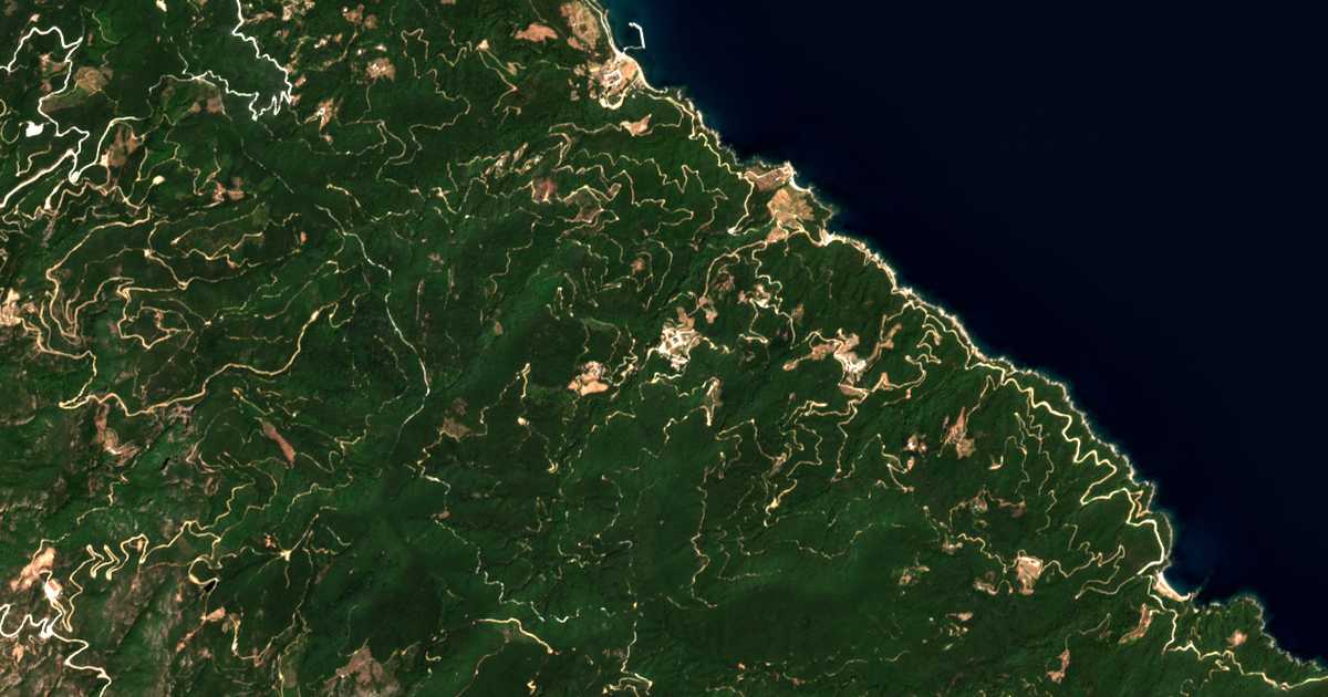 Satellitenkarte von Filotheou