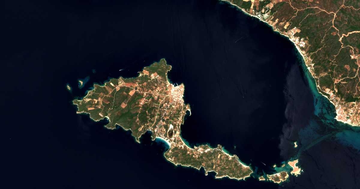 Satellitenkarte von Amouliani