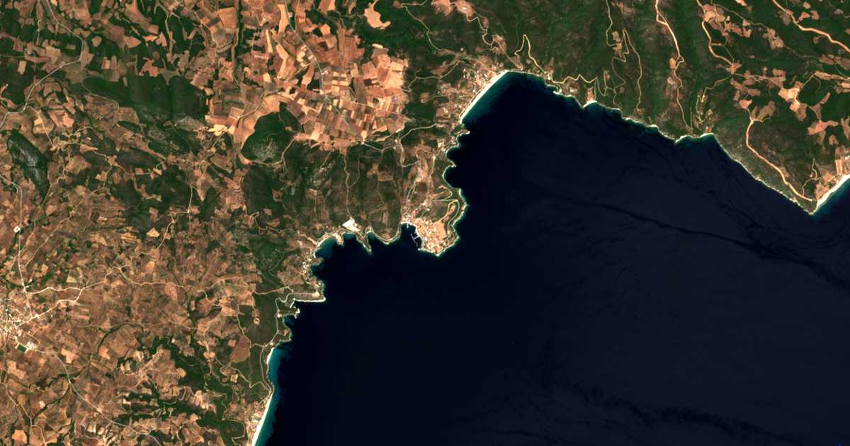 Satellitenkarte von Pyrgadíkia