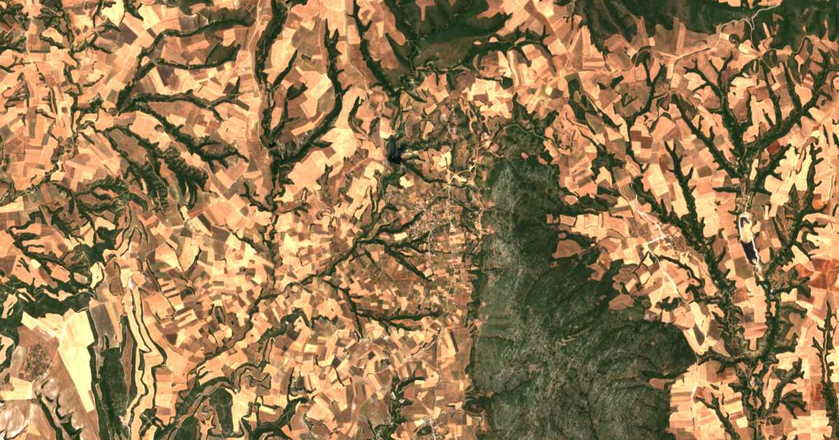 Satellitenkarte von Kríni