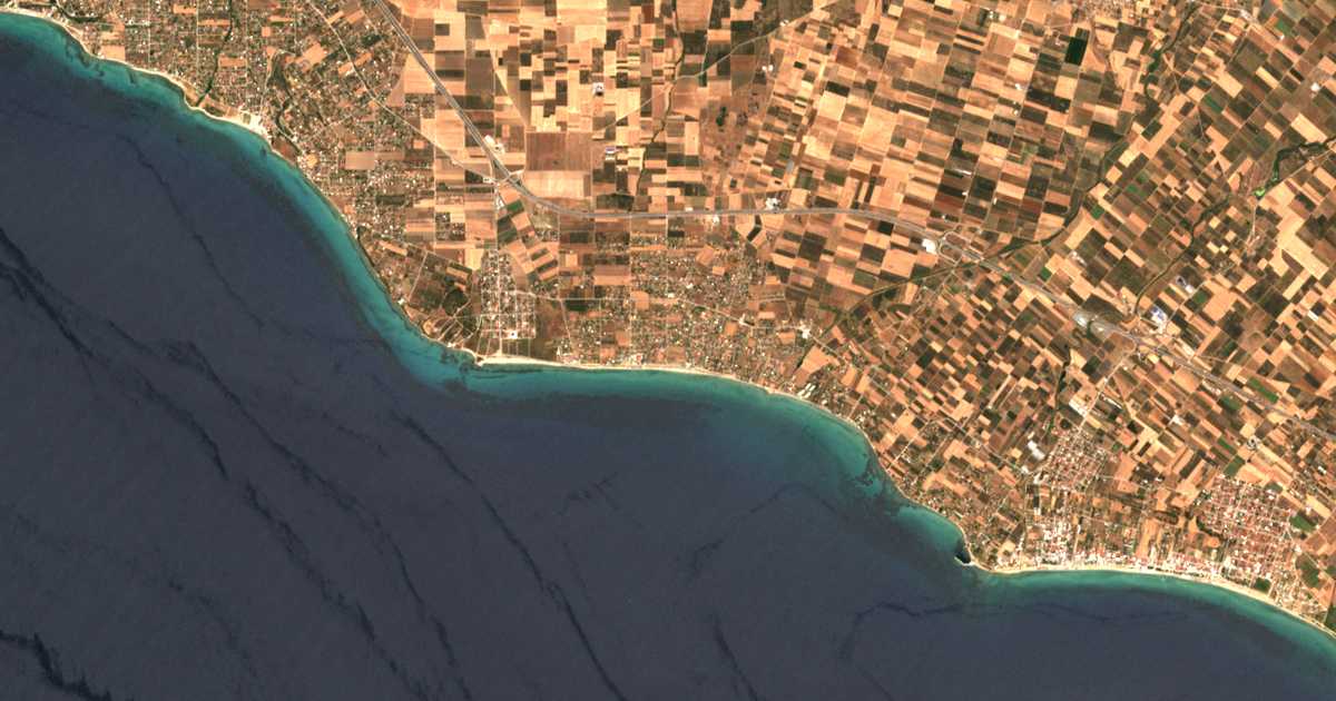 Satellitenkarte von Metóchi