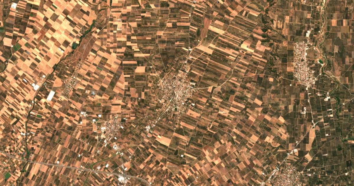 Satellitenkarte von Portariá